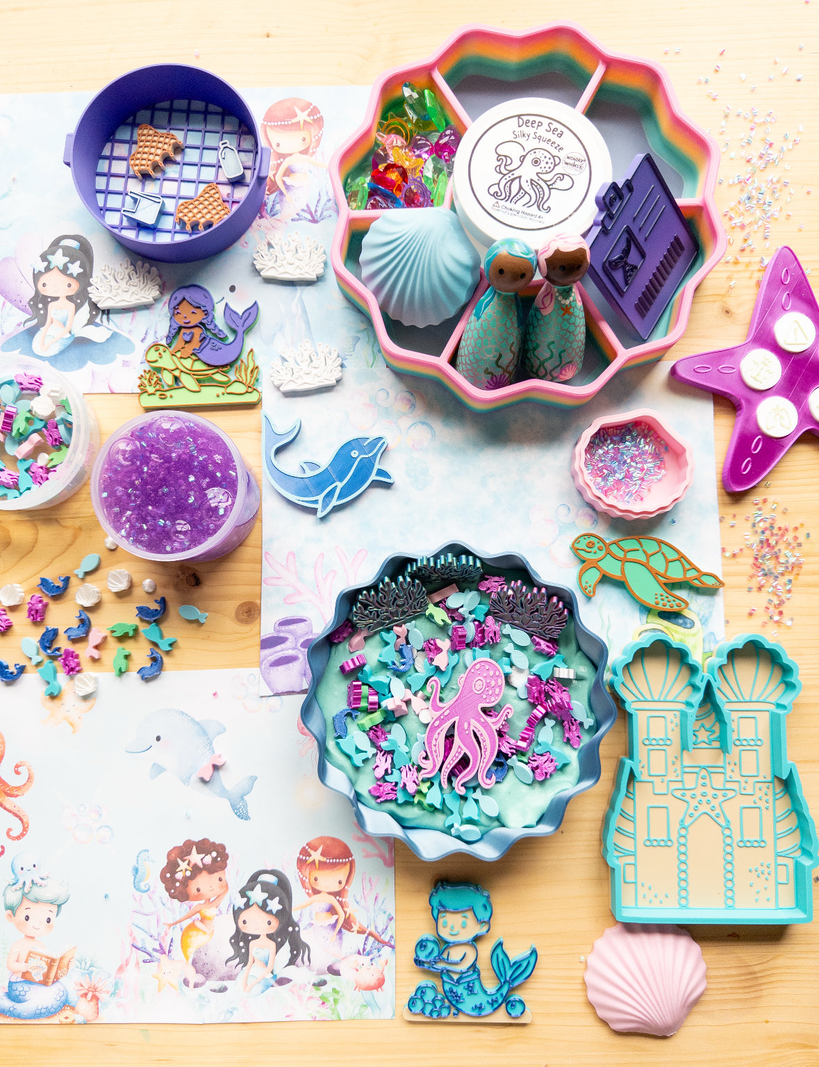 Mermaid Lagoon Camp Weeks 1 & 2 Digital Print Kit