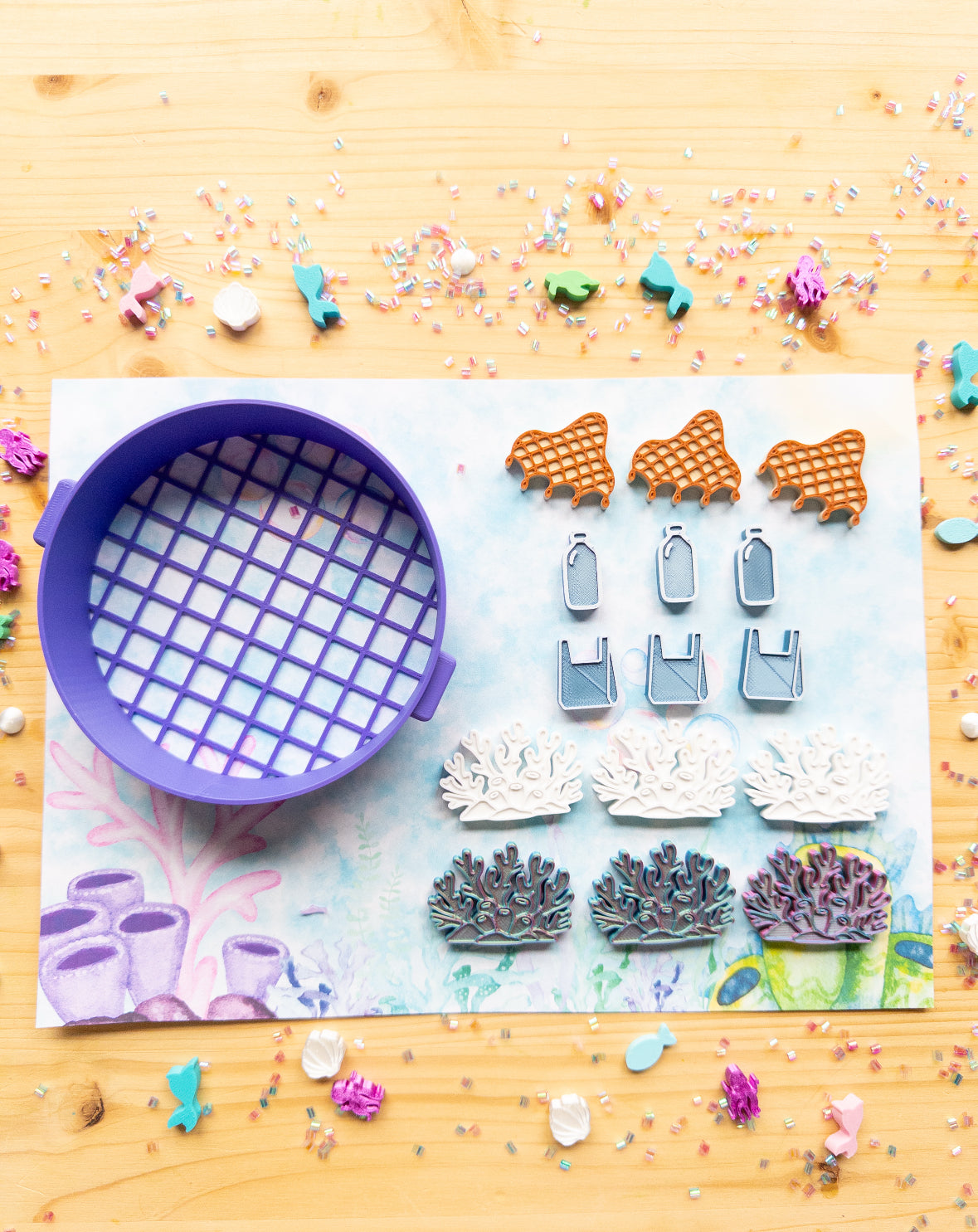 Mermaid Lagoon 3D PLA Accessories