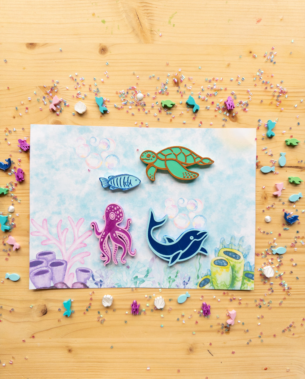 Mermaid Lagoon 3D PLA Accessories