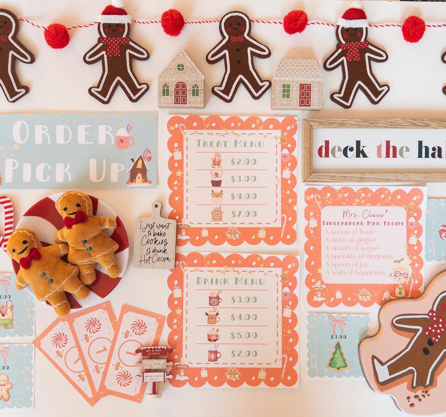 Mrs. Claus Bakery Digital Print Kit