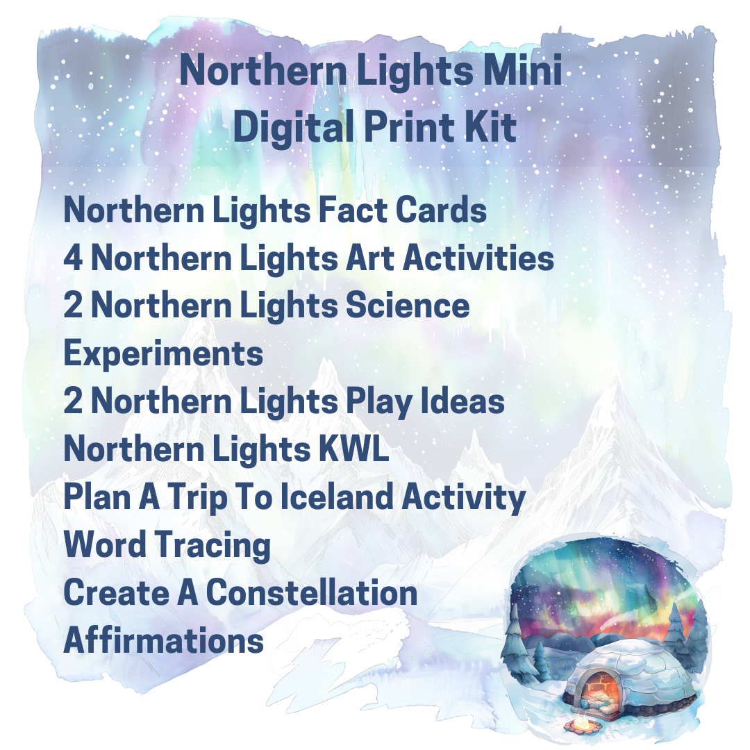 Northern Lights Digital Print Kit