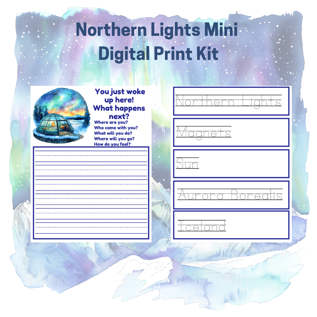 Northern Lights Digital Print Kit