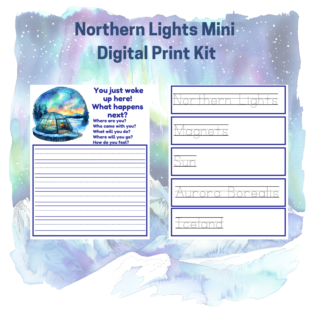 Northern Lights Digital Print Kit