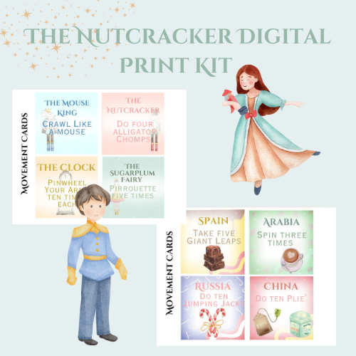 The Nutcracker Themed Digital Print Kit