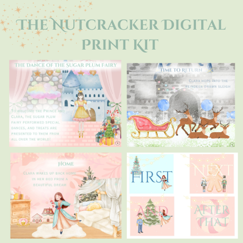 The Nutcracker Themed Digital Print Kit