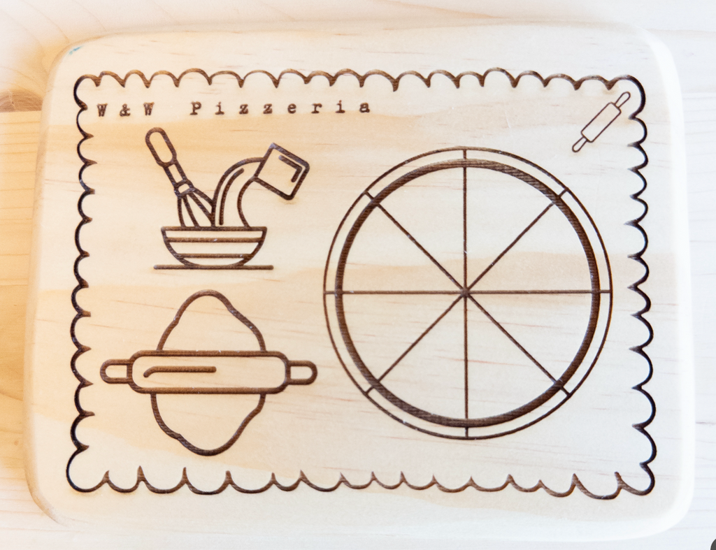 Pizza Themed Wooden Collection
