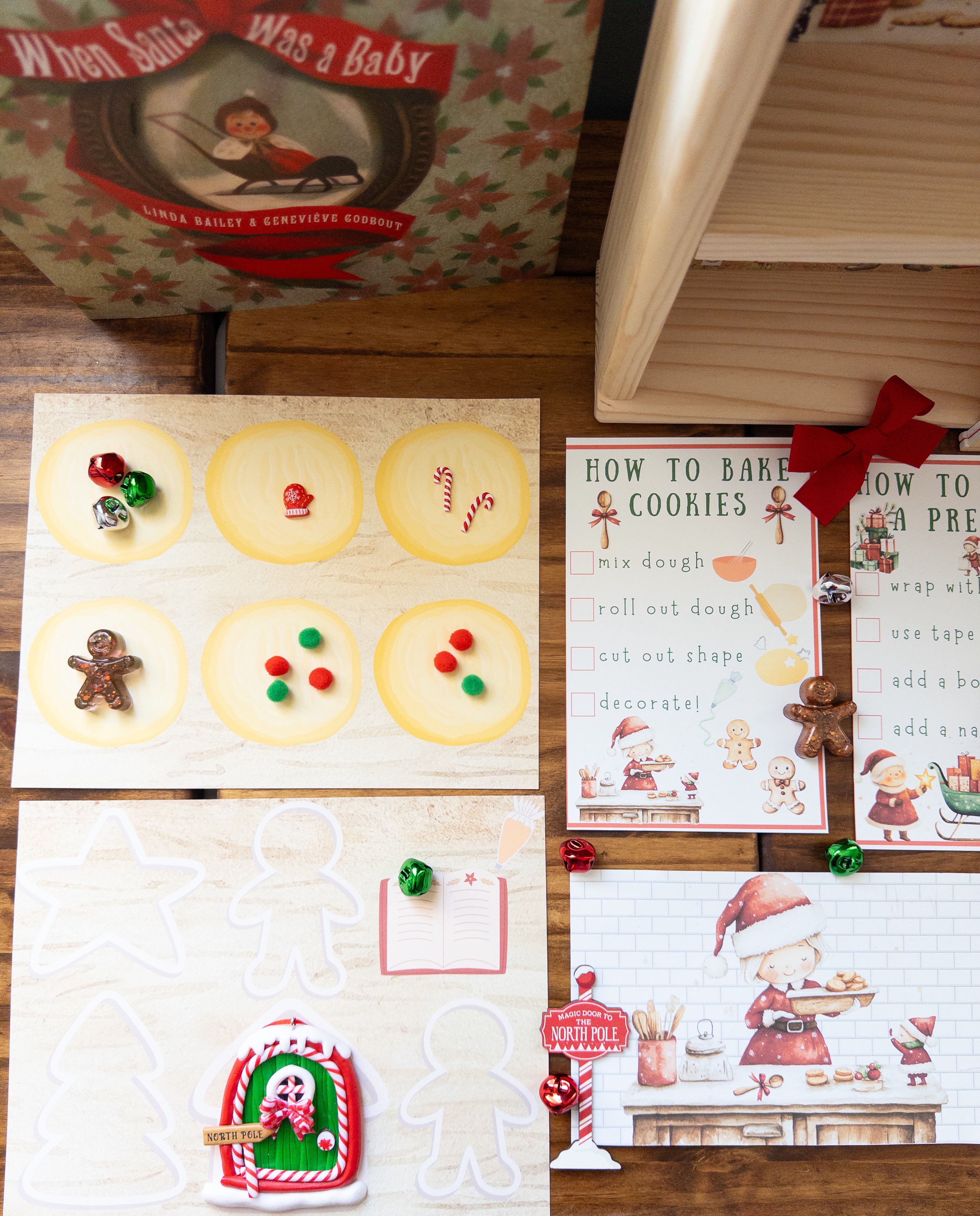 Santa's Workshop Digital Print Kit
