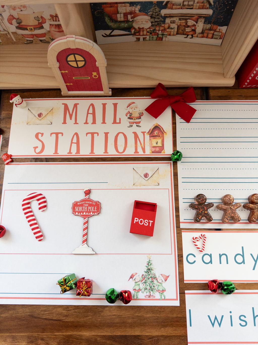 Santa's Workshop Digital Print Kit