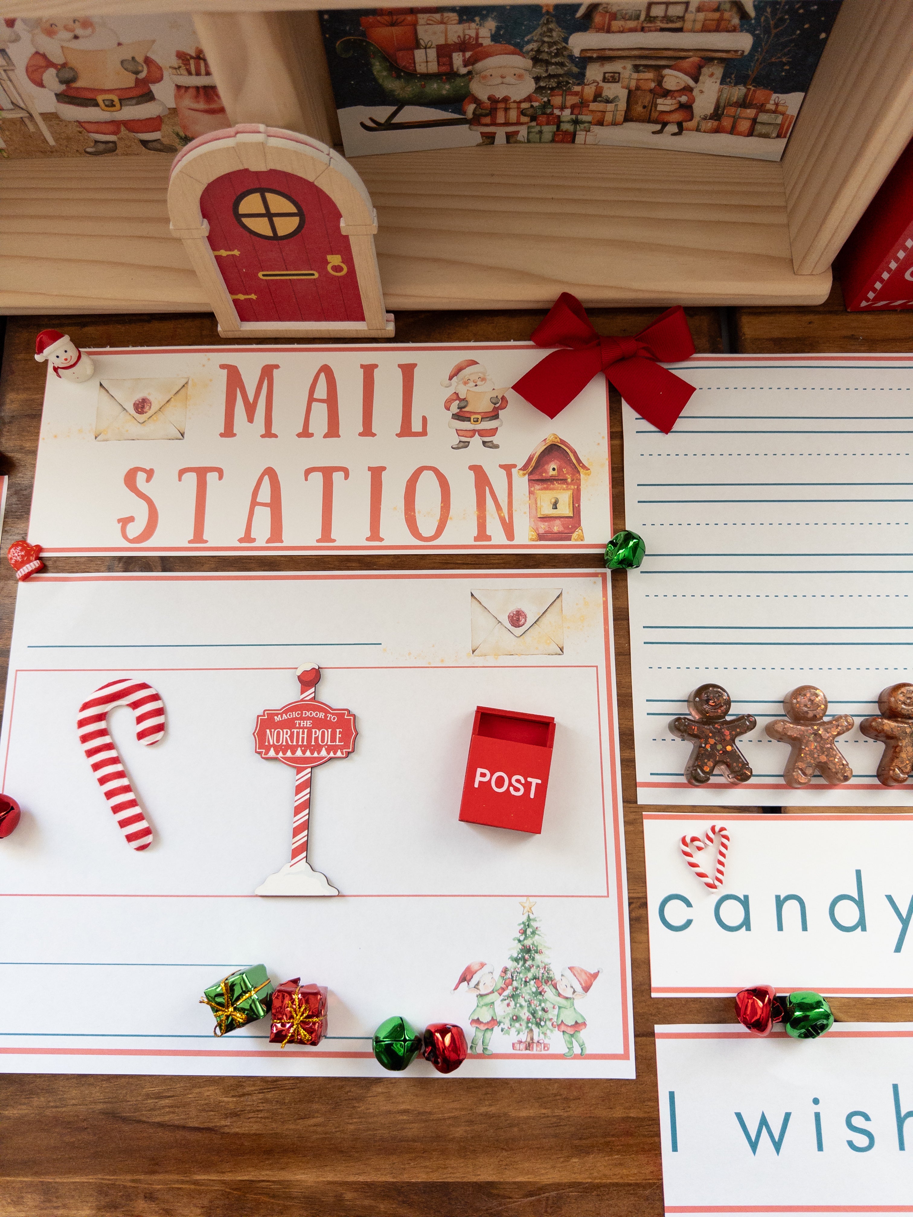 Santa's Workshop Digital Print Kit