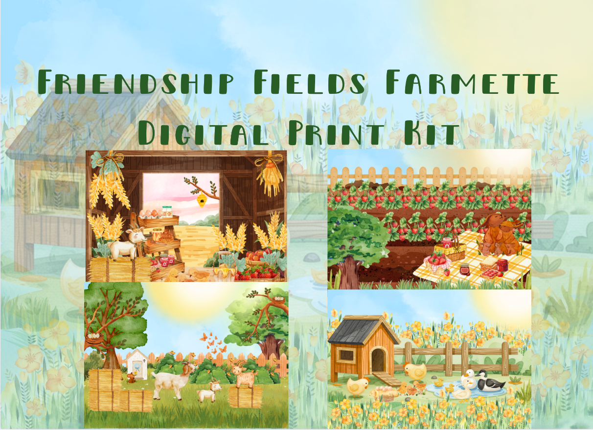 The Friendly Farmette Digital Print Kit