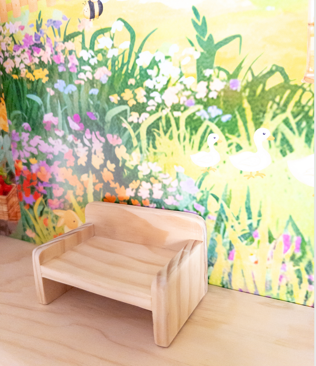 Wooden Dollhouse Furniture