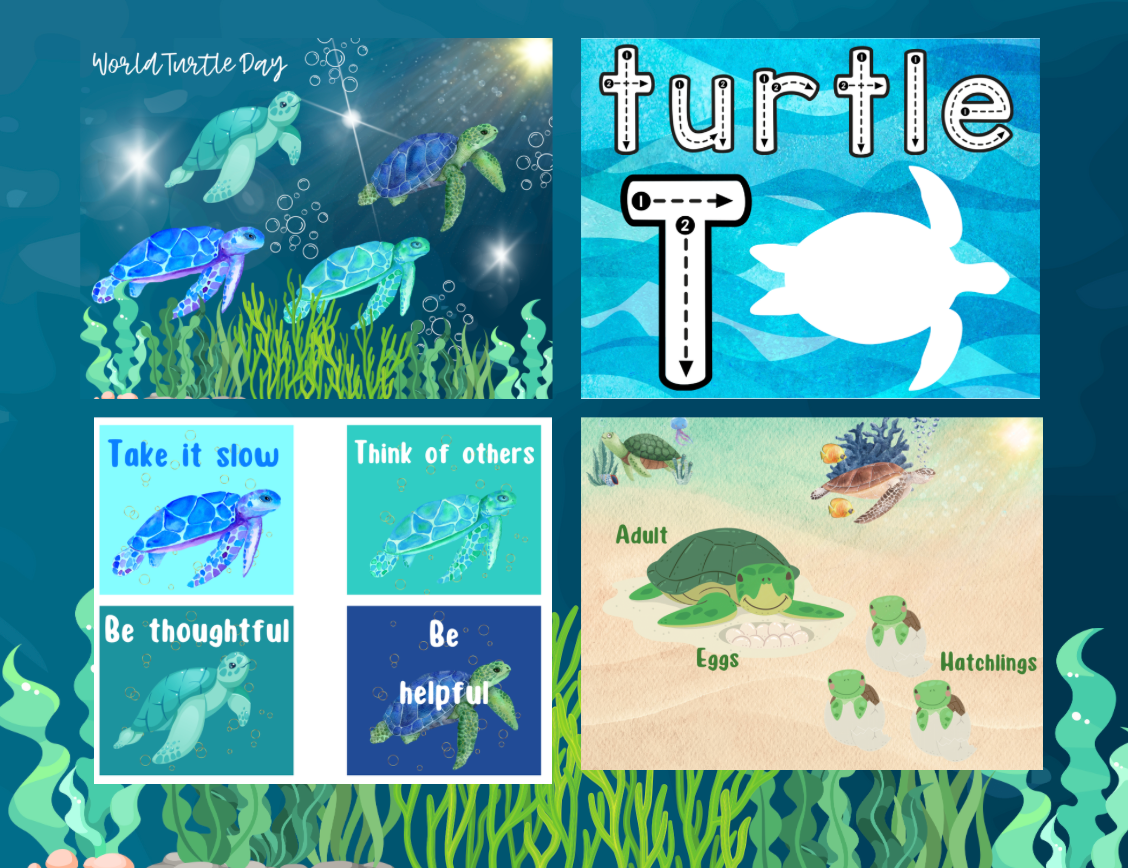 World Turtle Day Digital Print Kit