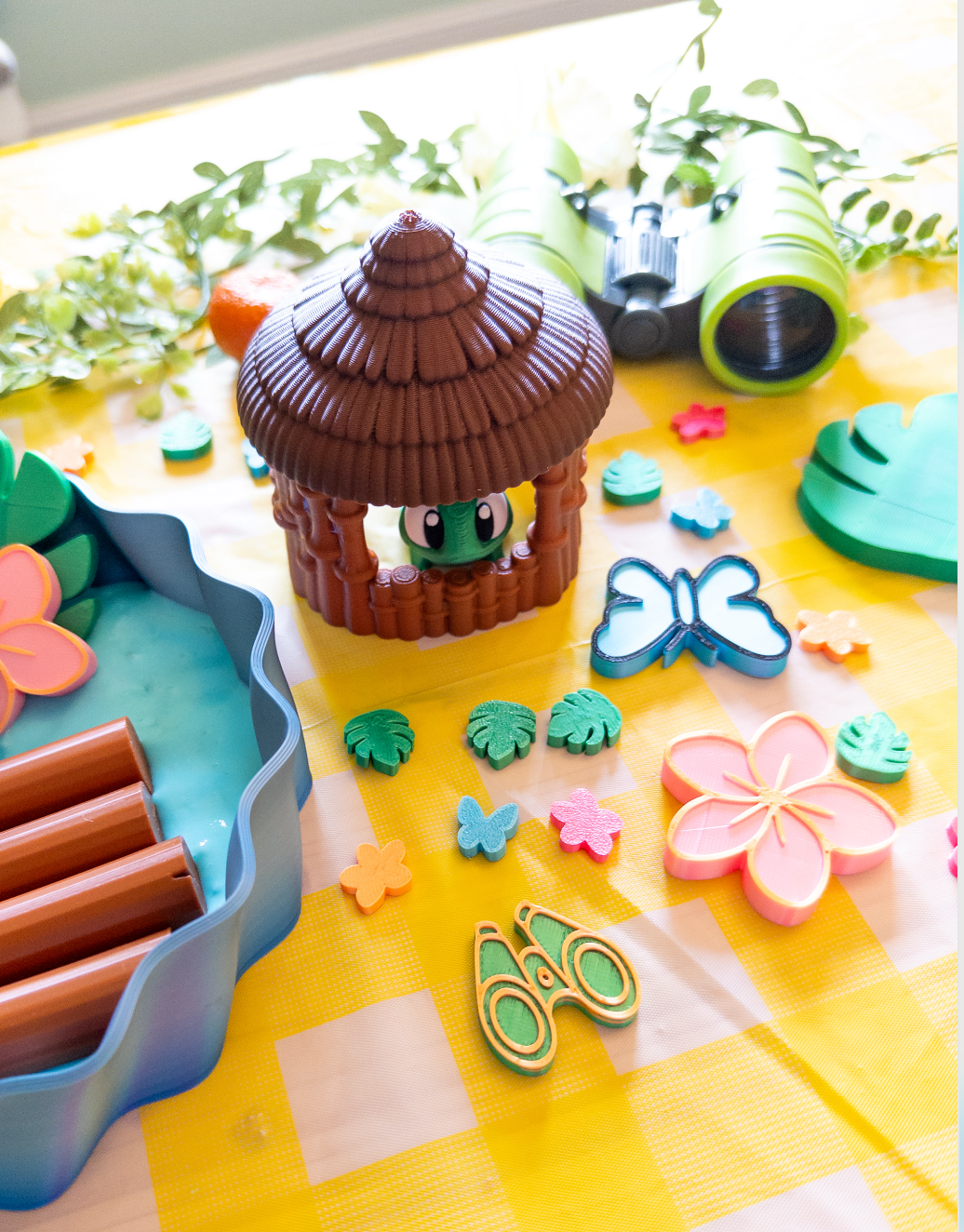Rainforest Rescue Camp 3D PLA Accessories