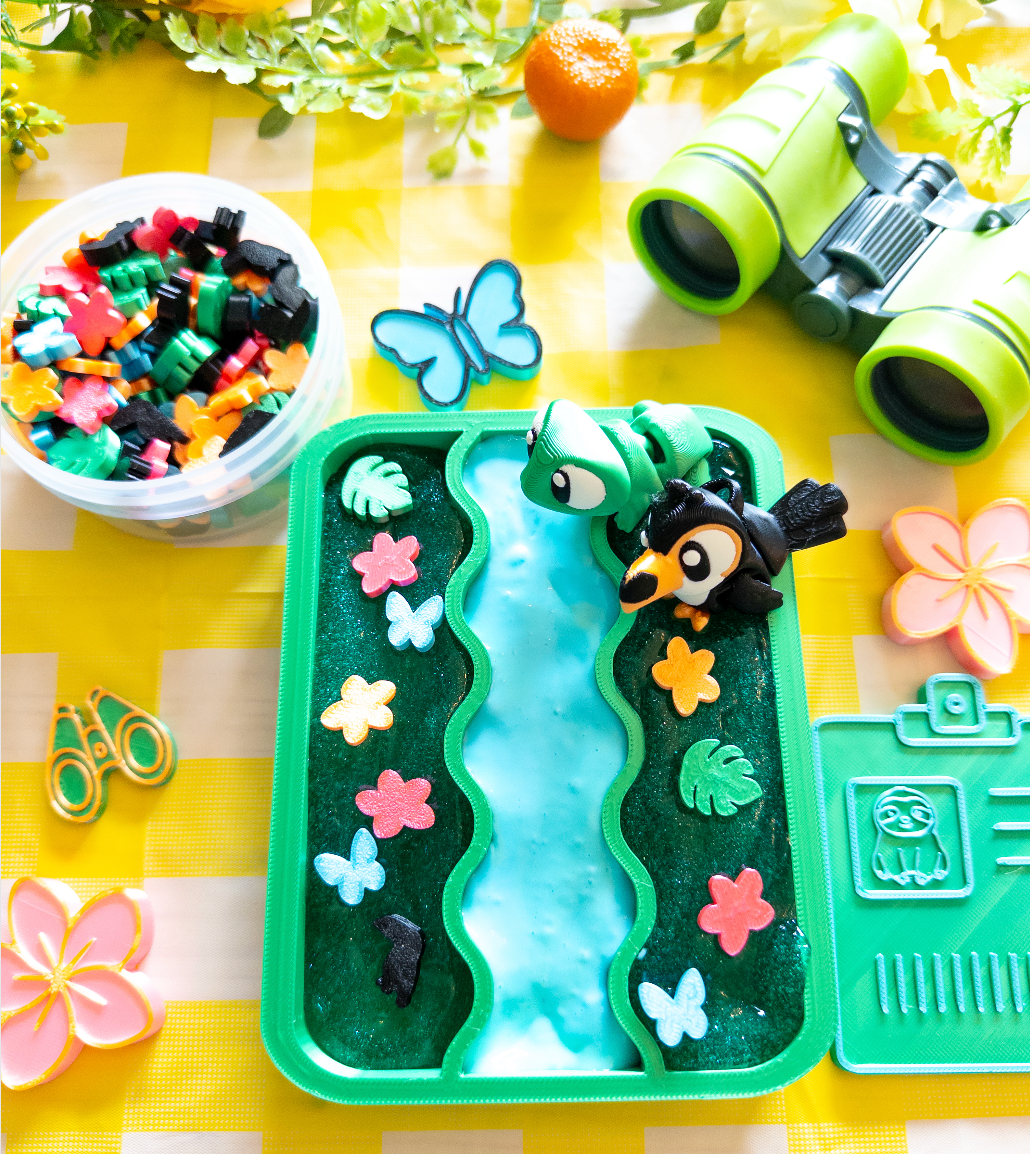 Rainforest Rescue Camp 3D PLA Accessories