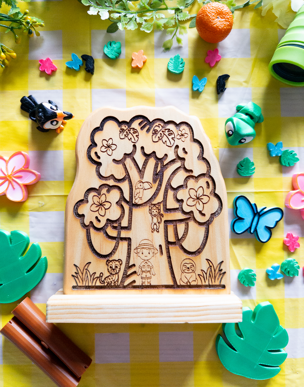 Rainforest Camp Wooden Collection
