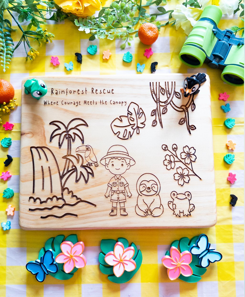 Rainforest Camp Wooden Collection