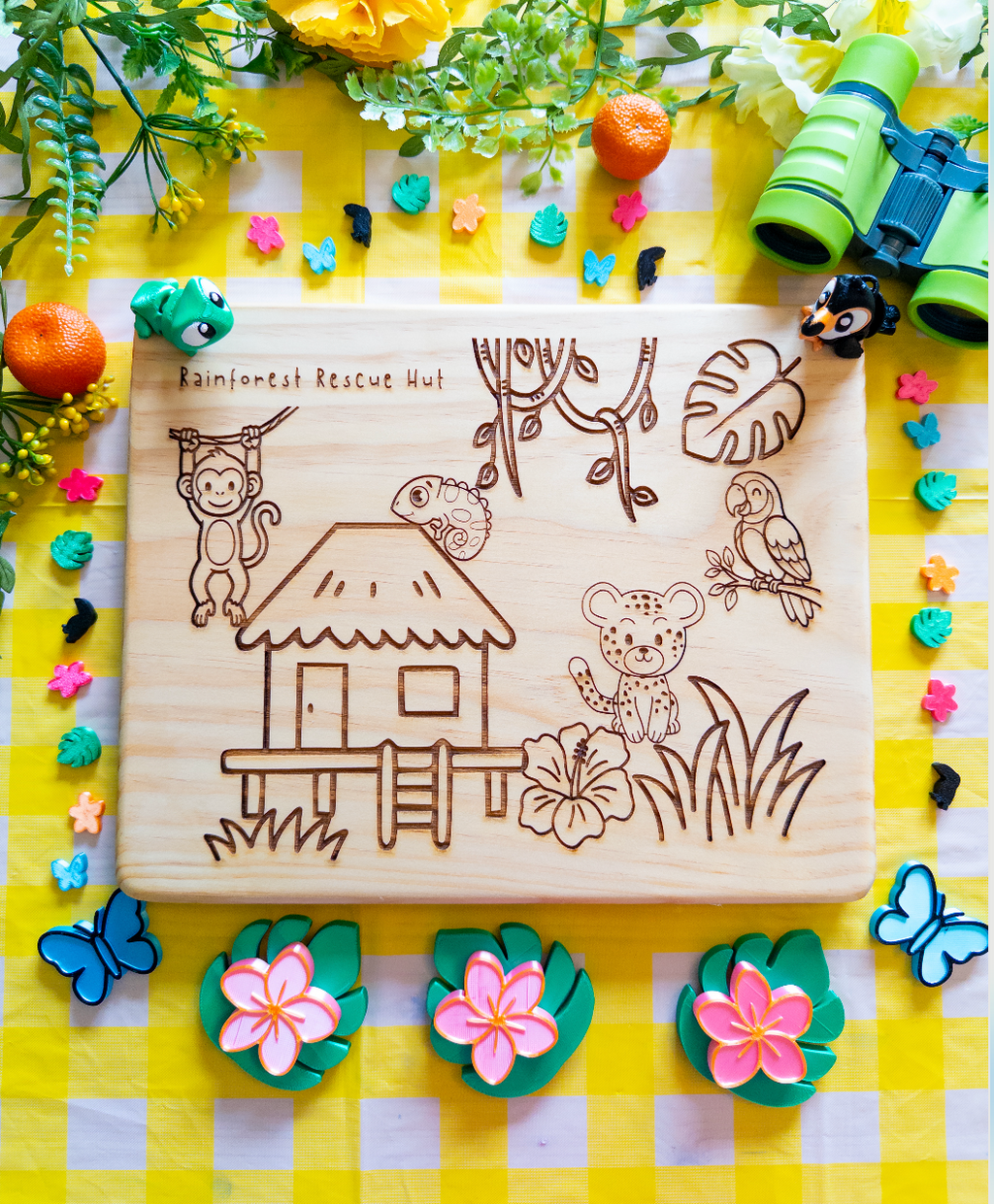 Rainforest Camp Wooden Collection