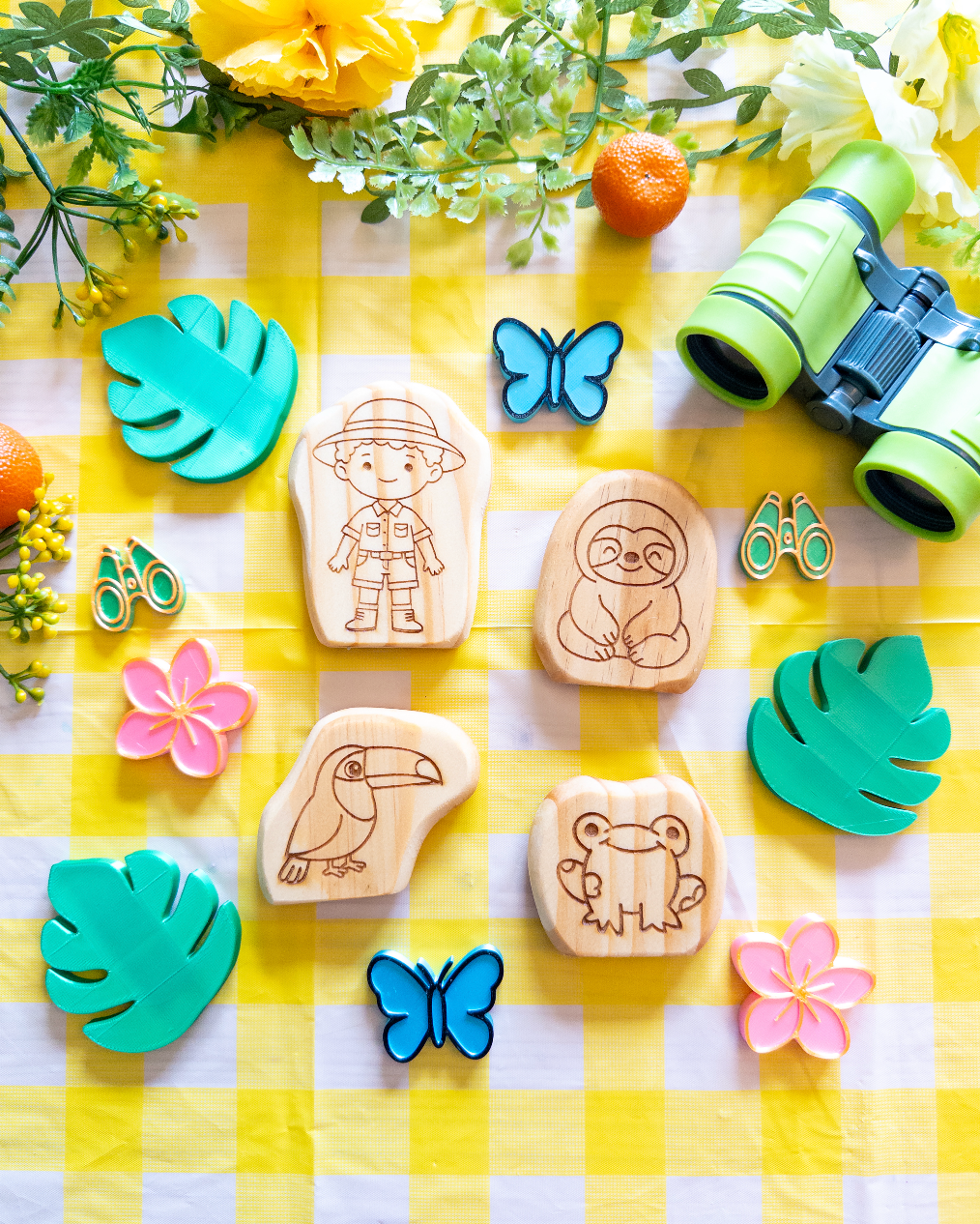 Rainforest Camp Wooden Collection