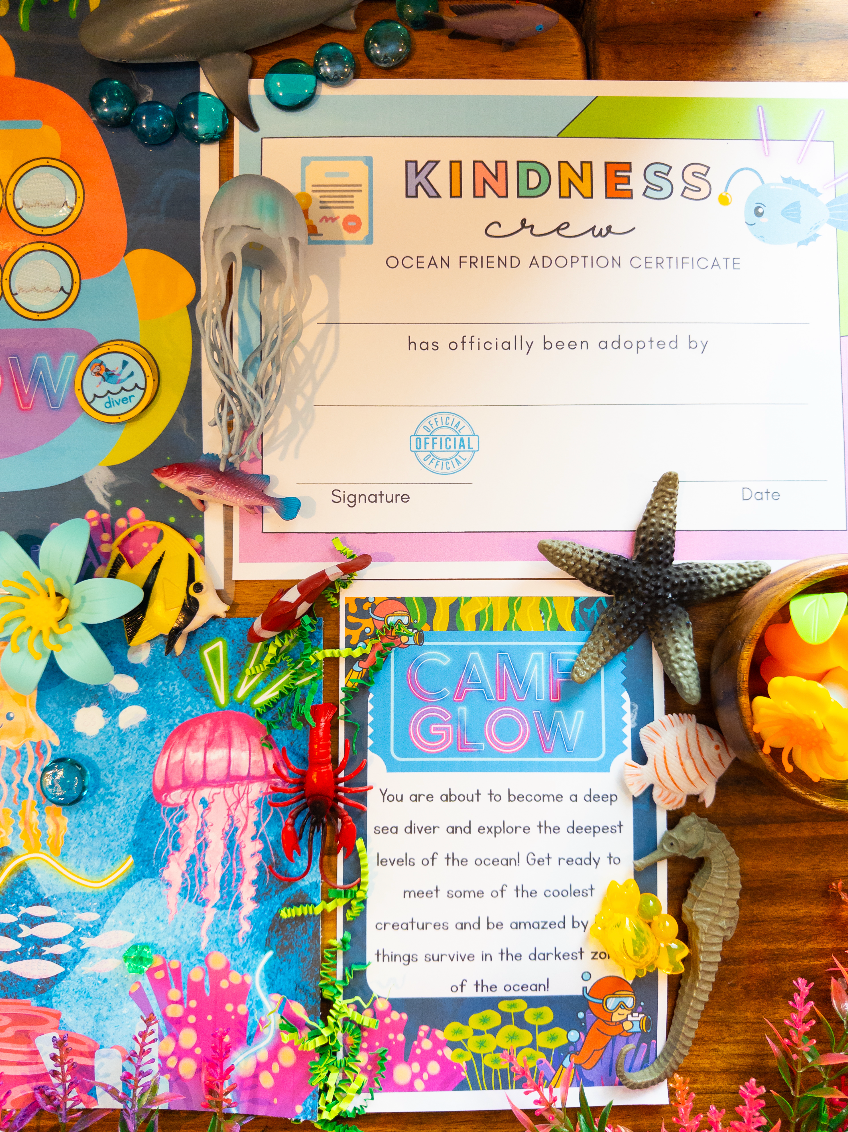GLOW Camp Digital Print and Play Kit