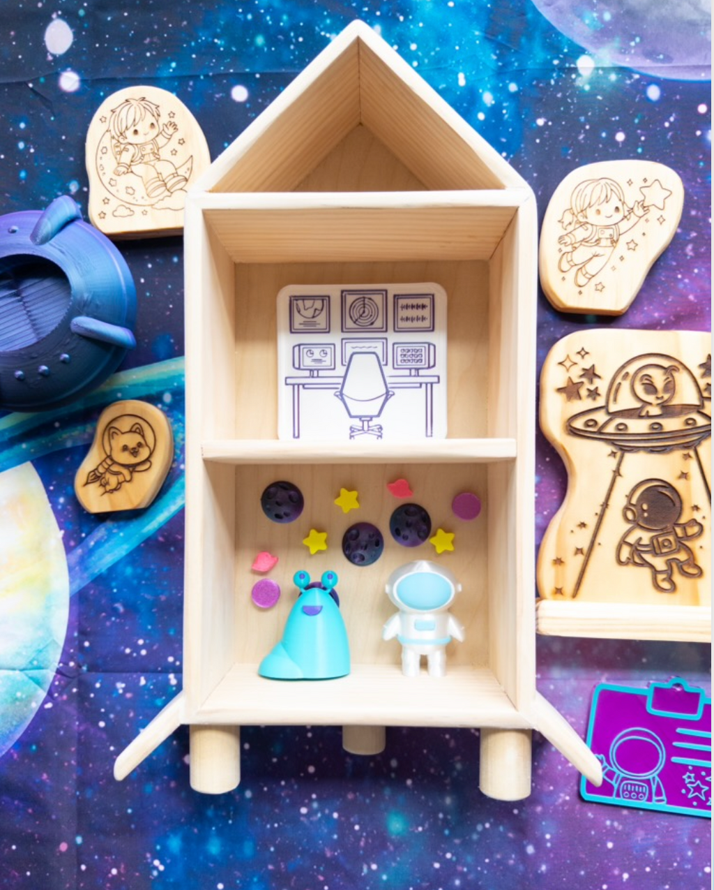 Space Camp 3D PLA Accesories