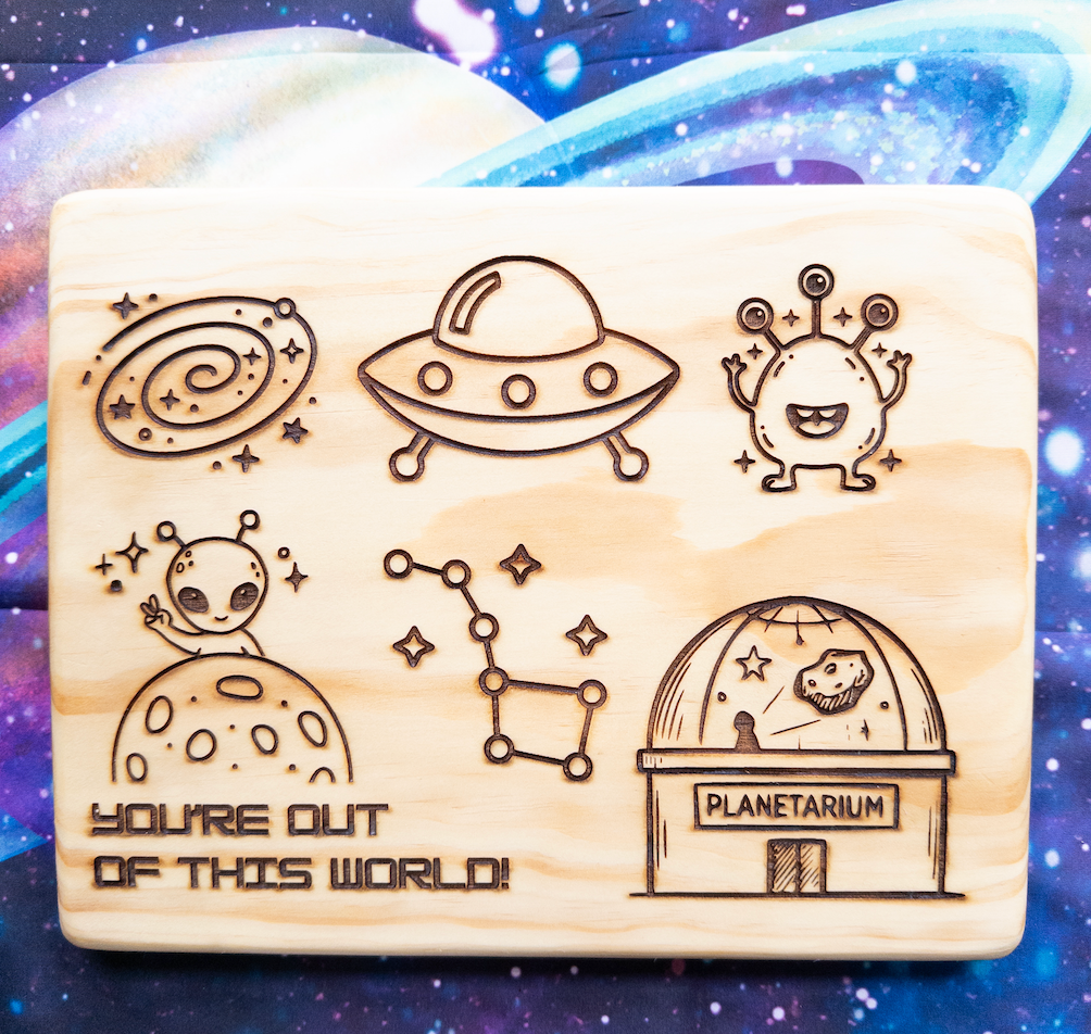 Space Camp Wooden Collection