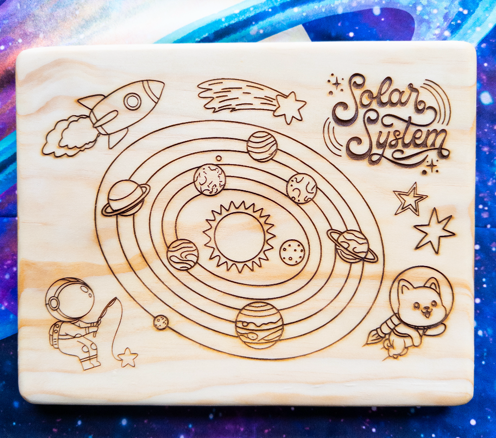 Space Camp Wooden Collection