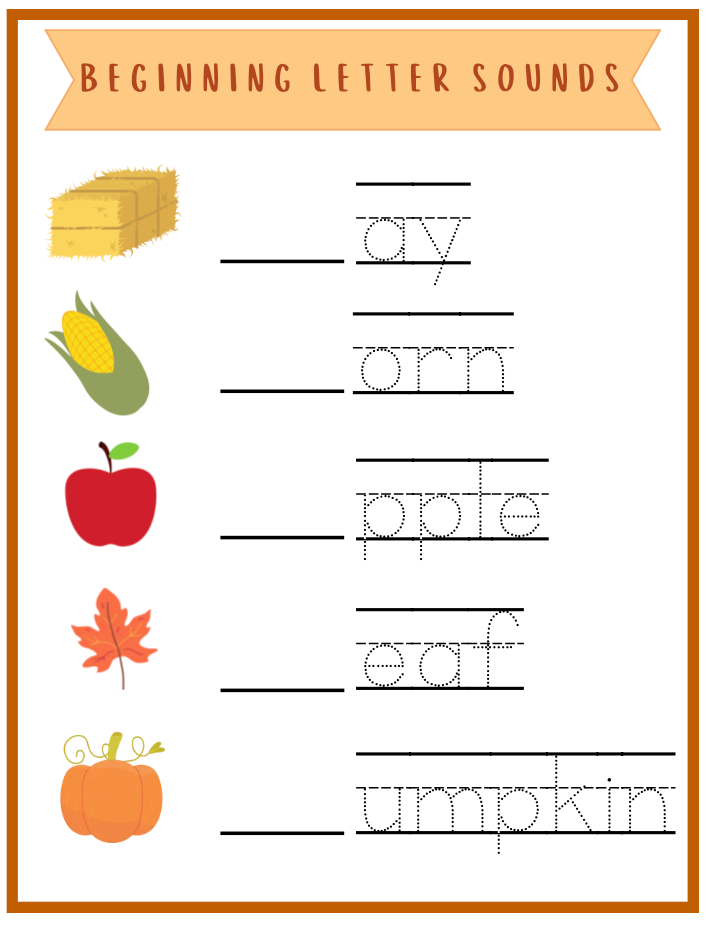 October Learning Bundle Digital Print & Play