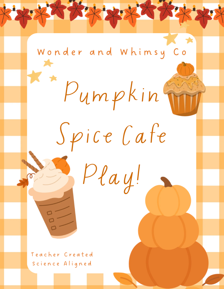 Pumpkin Spice Cafe 2026 Digital Print Kit