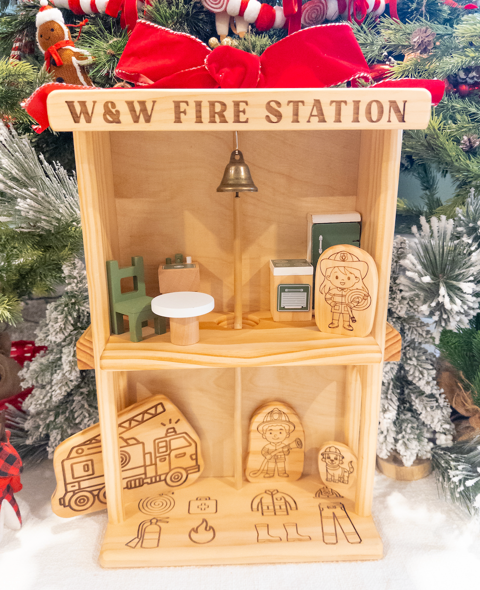 The Everett Fire Station Wooden Collection