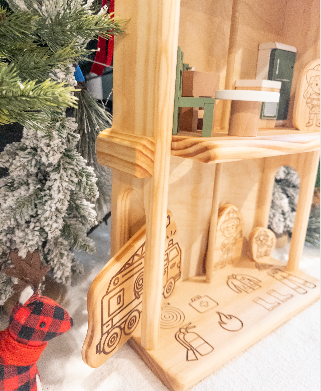 The Everett Fire Station Wooden Collection