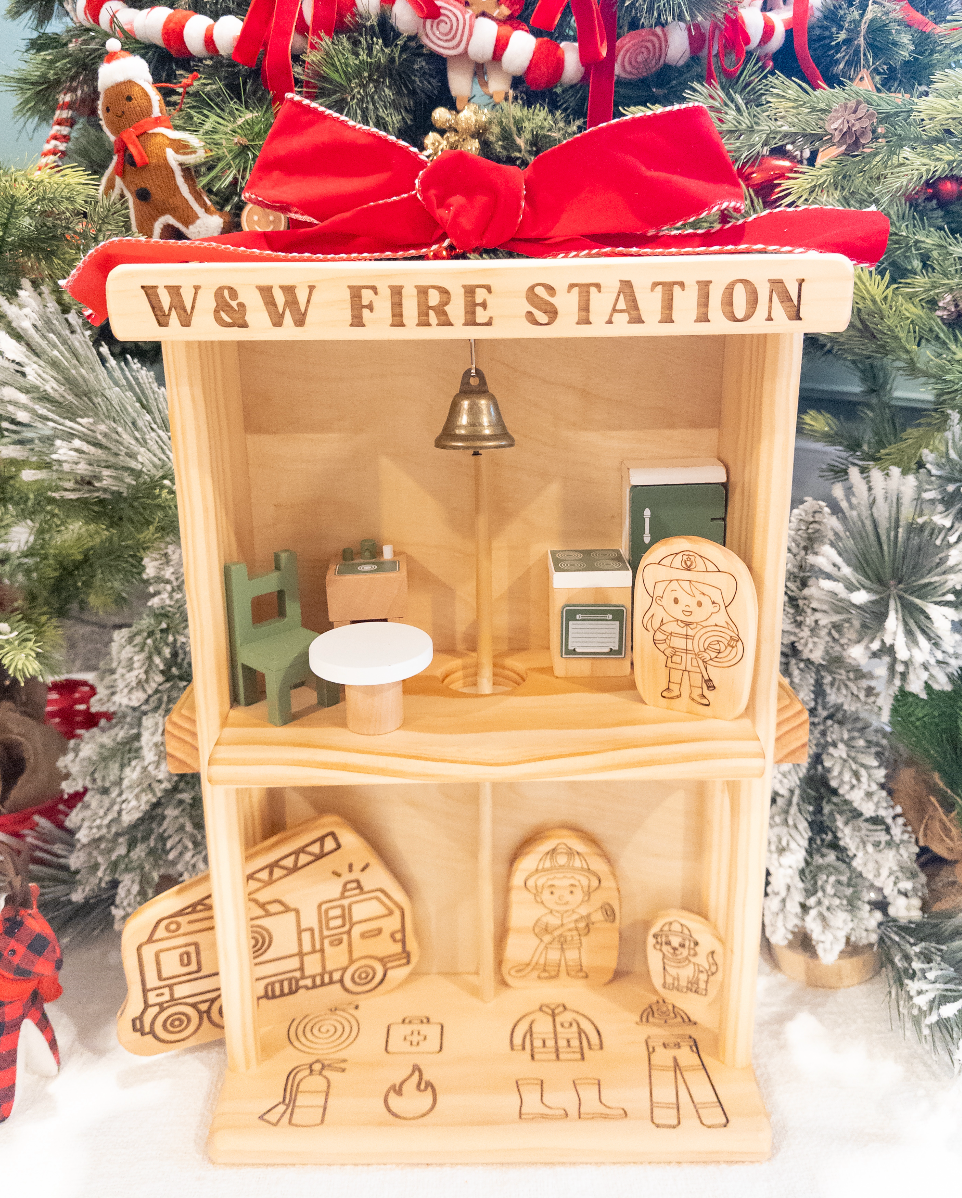 The Everett Fire Station Wooden Collection