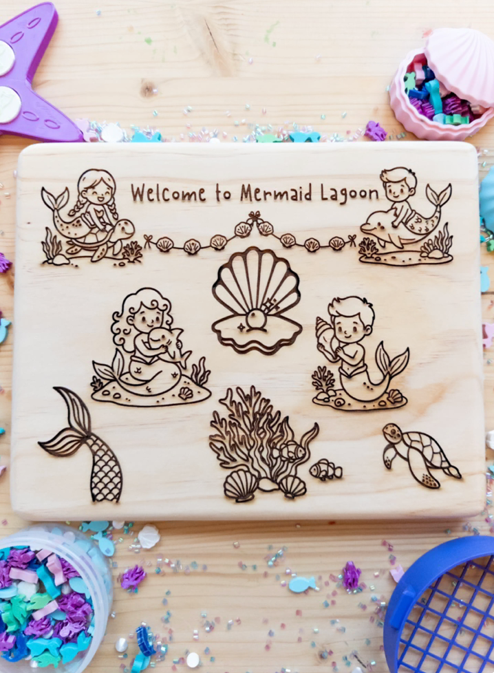 Mermaid Camp Wooden Collection