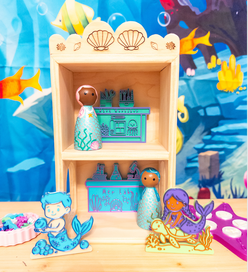 Mermaid Camp Wooden Collection