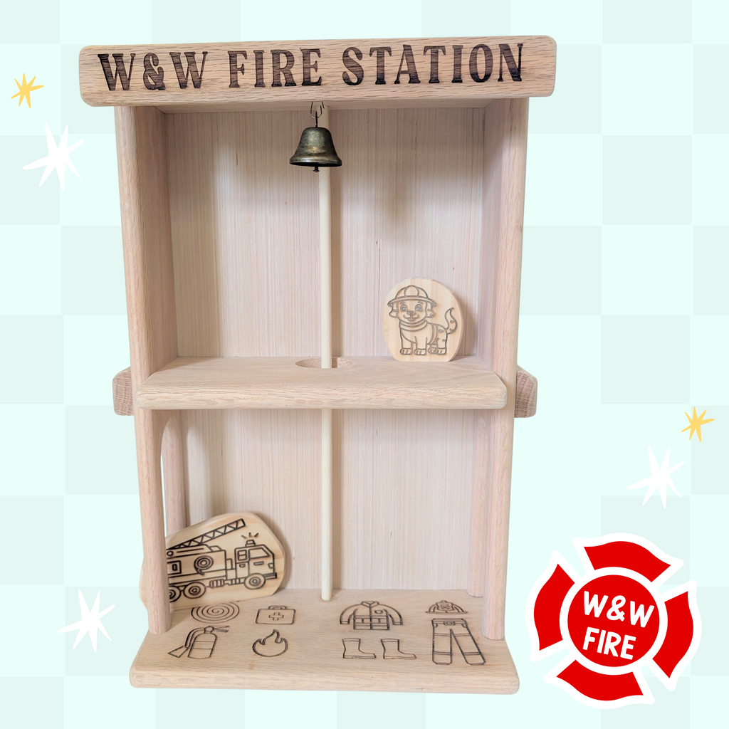 The Everett Fire Station Wooden Collection