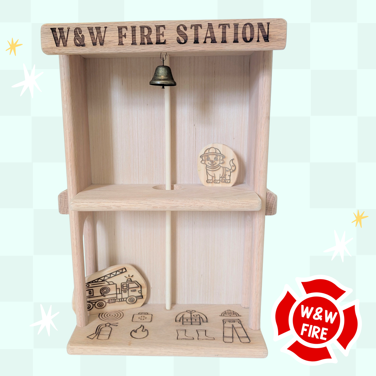 The Everett Fire Station Wooden Collection