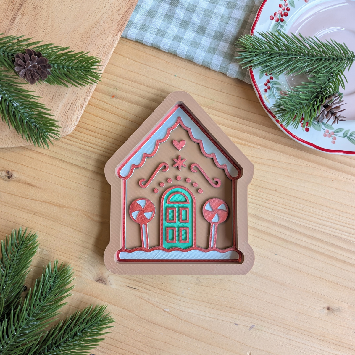 Christmas Cookie 3d PLA & Sensory Squeeze Kit