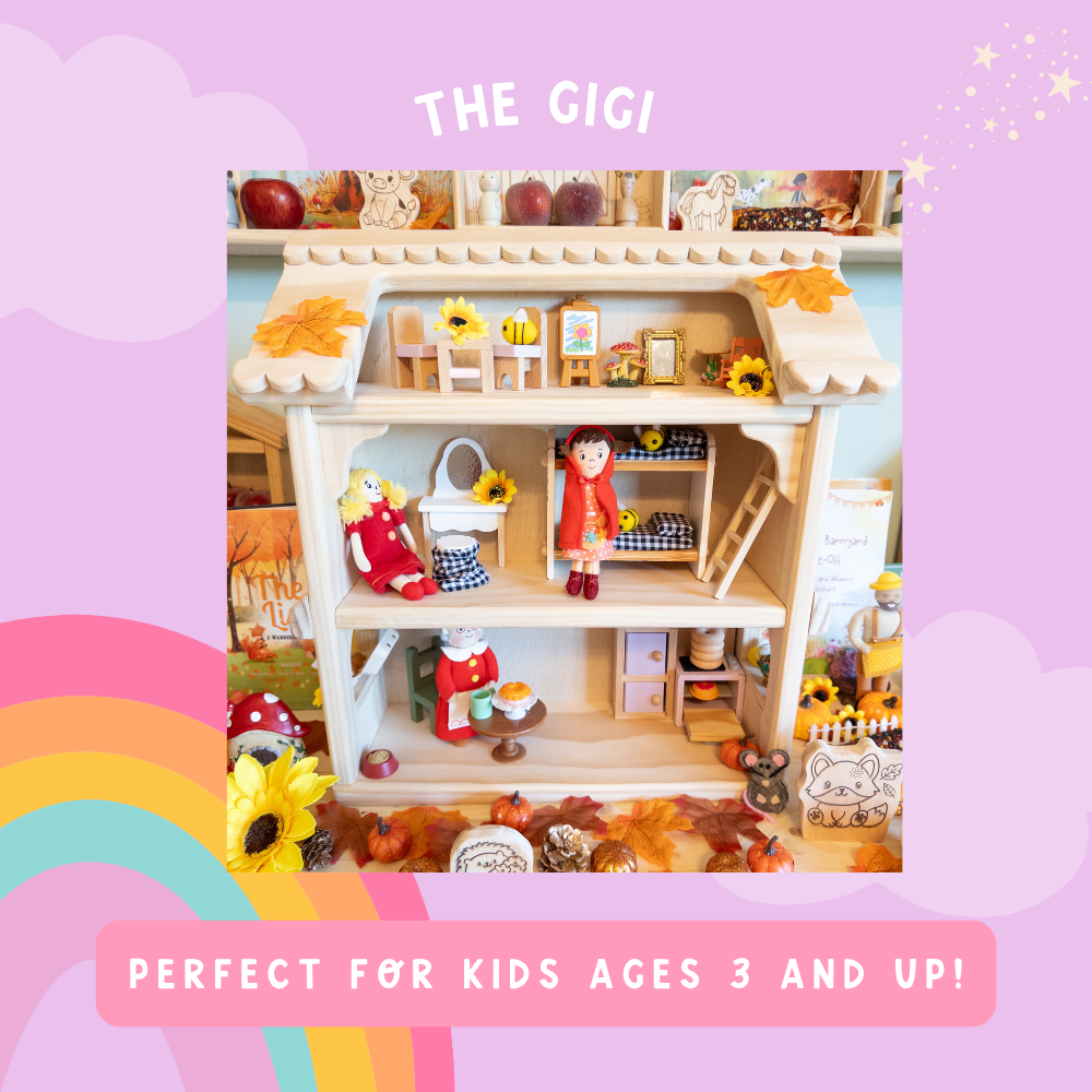 The Gigi Wooden Dollhouse
