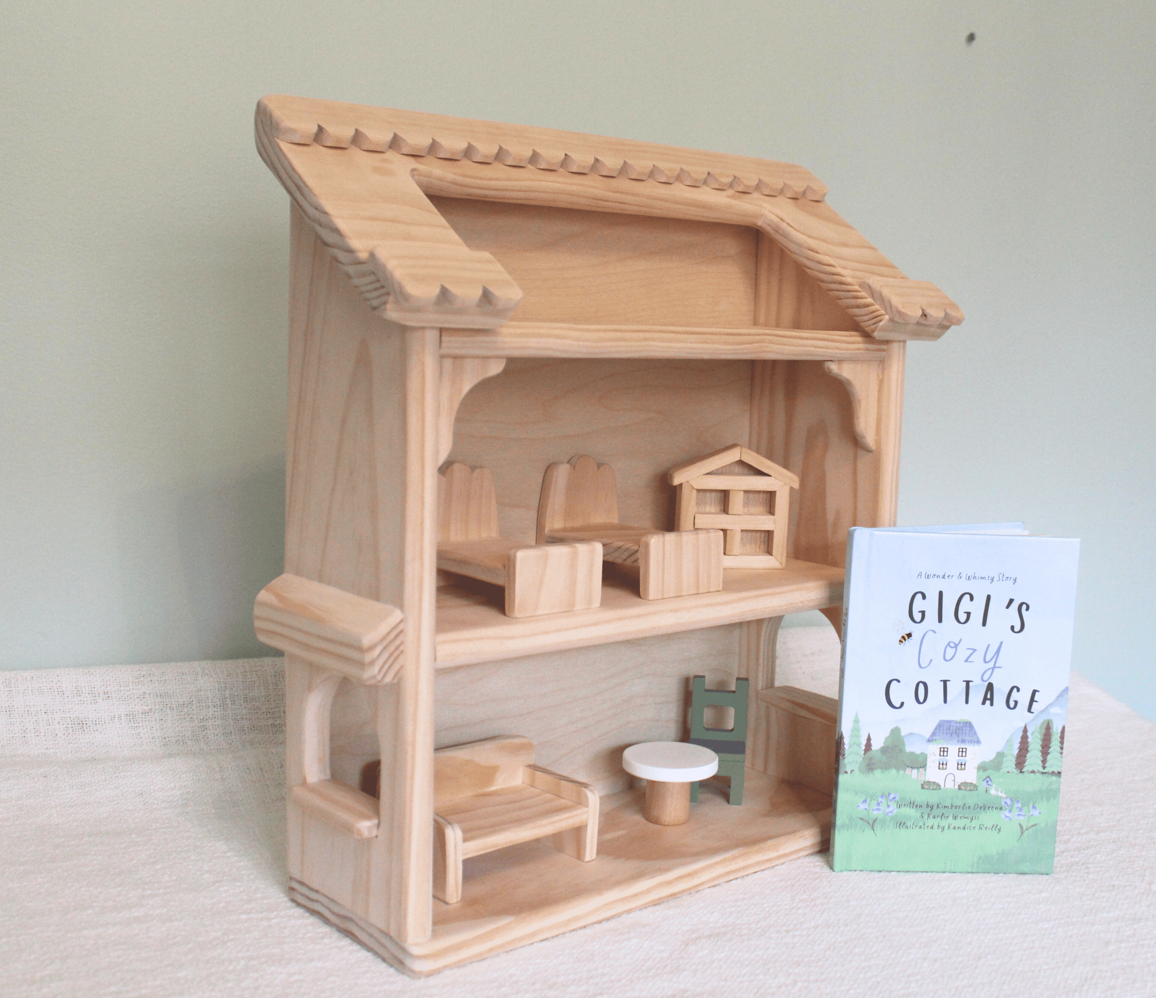 The Gigi Wooden Dollhouse