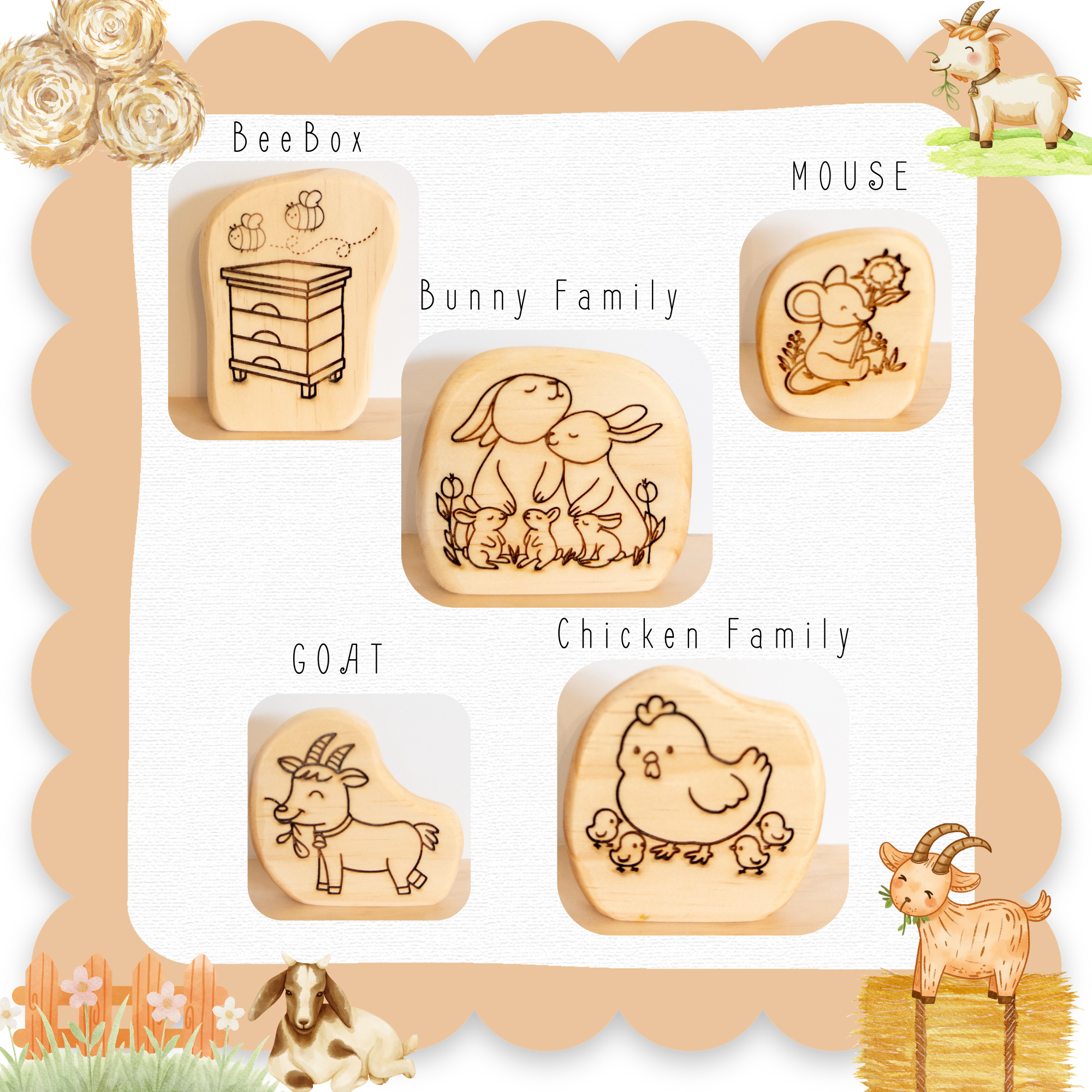 Friendly Farmette Wooden Collection