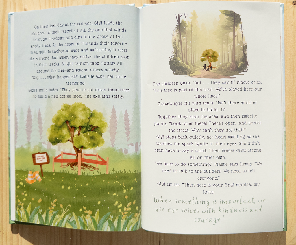 Gigi's Cozy Cottage- Children's Story Book: Hardcover