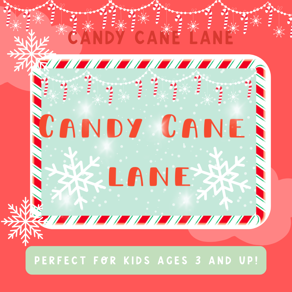 Candy Cane Lane Digital Print Kit