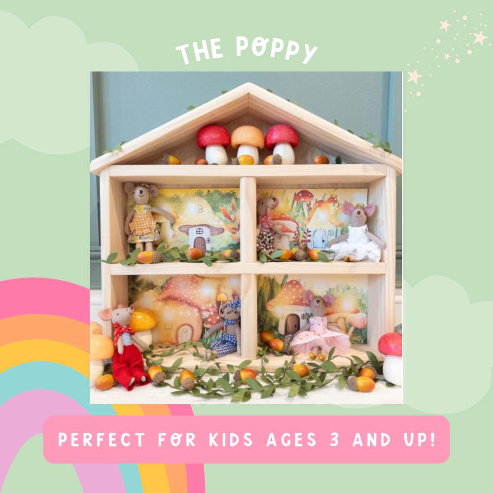 The Poppy Wooden Dollhouse